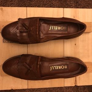 ✨ Borelli NAOMI Brown Leather Oxford Loafers🌙